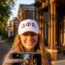 Delta Phi Epsilon Greek Letter Hat