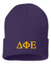  Delta Phi Epsilon Greek Letter Knit Cap 
