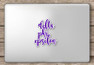  Delta Phi Epsilon Script Sticker 