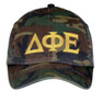  Delta Phi Epsilon Lettered Camouflage Hat 