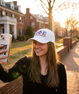 Delta Phi Epsilon World Famous Line Hat