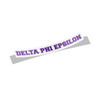 Delta Phi Epsilon Long Window Sticker