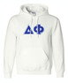 DISCOUNT Delta Phi Lettered Hooded Sweatshirt