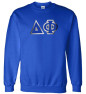 Delta Phi Custom Twill Crewneck Sweatshirt 
