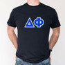  Delta Phi Custom Twill Short Sleeve T-Shirt 