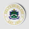  Delta Sigma Phi Circle Crest - Shield Decal 