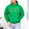  DISCOUNT Delta Sigma Phi Lettered Hooded Sweatshirt - Best Value 