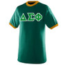  DISCOUNT- Delta Sigma Phi Lettered Ringer Shirt 