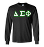 Delta Sigma Phi Custom Twill Long Sleeve T-Shirt