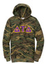  DISCOUNT-Delta Tau Delta Camo Pullover Hooded Sweatshirt 