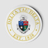  Delta Tau Delta Circle Crest - Shield Decal 