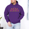  DISCOUNT Delta Tau Delta Lettered Hooded Sweatshirt - Best Value 