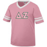  DISCOUNT-Delta Zeta Jersey With Greek Applique Letters 
