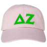 Delta Zeta Lettered Premium Pastel Hat