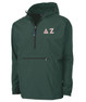 Delta Zeta Tackle Twill Lettered Pack N Go Pullover