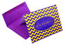  Delta Phi Epsilon Chevron Note Cards w/ Envelopes (10) 