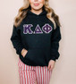 DISCOUNT alpha Kappa Delta Phi Lettered Hooded Sweatshirt