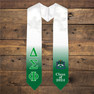  Extra Fancy Greek Class Of  Graduation Stole 