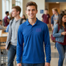 FIJI Fraternity-World Famous Long Sleeve Dry Fit Polo