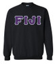  DISCOUNT FIJI Fraternity Lettered Crewneck - Best Value 