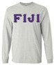  DISCOUNT FIJI Fraternity Lettered Long sleeve 