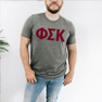  Phi Sigma Kappa Letter T-shirts 