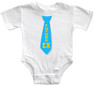 Printify Future Greek Tie Onesie