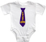 Printify Future Greek Tie Onesie