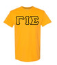  Gamma Iota Sigma Lettered Shirts 