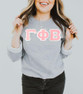  DISCOUNT Gamma Phi Beta Lettered Crewneck - Best Value 