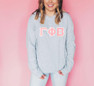 DISCOUNT Gamma Phi Beta Lettered Long Sleeve Tee 