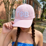 Gamma Phi Beta Lettered Premium Pastel Hat