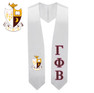  Gamma Phi Beta Super Crest - Shield Graduation Stole 
