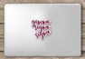  Gamma Sigma Sigma Script Sticker 
