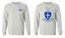 Printify World Famous Crest - Shield Long Sleeve Tee - $30 