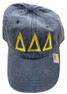  Fraternity & Sorority Greek Pigment Dyed Hat 