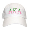  Fraternity & Sorority Two Tone Letter Hat 