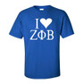 I Love Zeta Phi Beta T-Shirts 