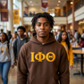 Iota Phi Theta letter Hoodie