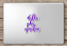 Sorority Script Sticker