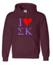  Fraternity & Sorority "I Love" Hoodie 