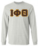 DISCOUNT Iota Phi Theta Lettered Long sleeve