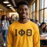 Iota Phi Theta Custom Twill Long Sleeve T-Shirt