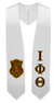  Iota Phi Theta Super Crest - Shield Graduation Stole 