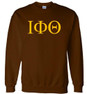  Iota Phi Theta Lettered World Famous Greek Crewneck 