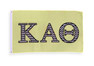 Scotty - DC Kappa Alpha Theta Big Greek Chevron Letter Flag 