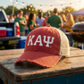 Kappa Alpha Psi Distressed Trucker Hat
