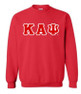 Kappa Alpha Psi Lettered Crewneck Sweatshirt