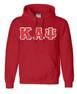  DISCOUNT Kappa Alpha Psi Lettered Hooded Sweatshirt - Best Value 