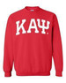  Kappa Alpha Psi Greek Lettered Arch Crewneck Sweatshirt 